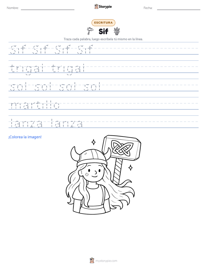 Práctica de Escritura