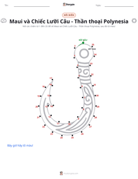 Xem trước tài liệu in sẵn Maui và Chiếc Lưỡi Câu - Thần thoại Polynesia