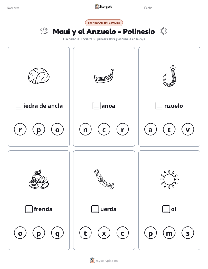 Sonidos Iniciales