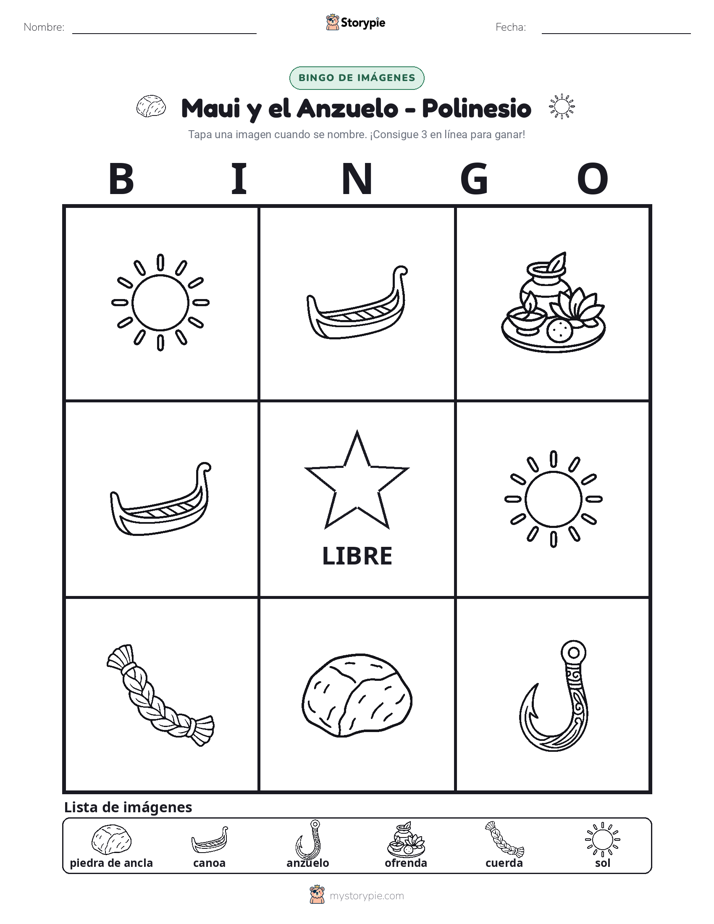 Bingo de Imágenes