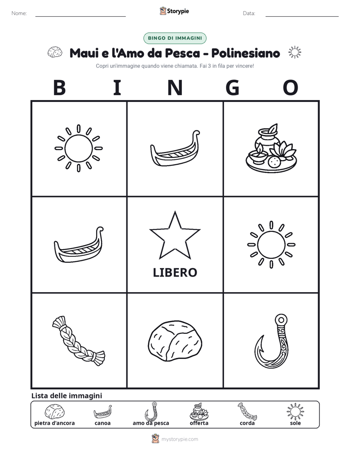Bingo delle Immagini
