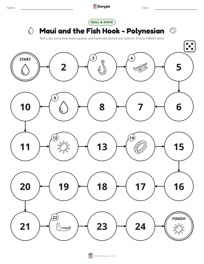 Roll & Move Game