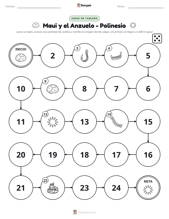 Juego de Rueda y Avanza