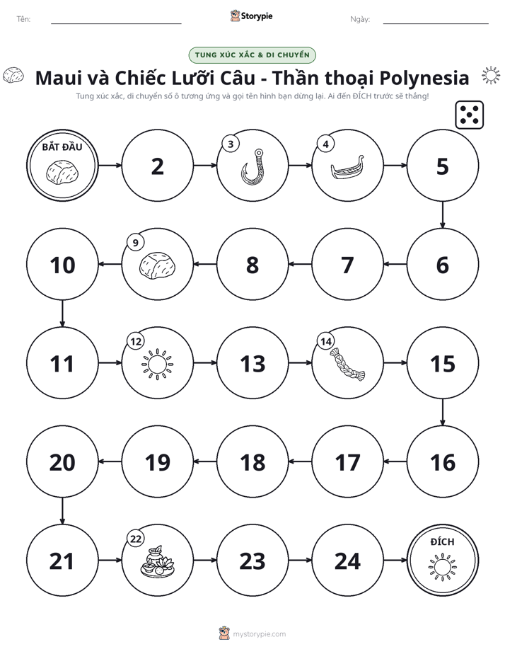 Trò Chơi Cuộn & Di Chuyển