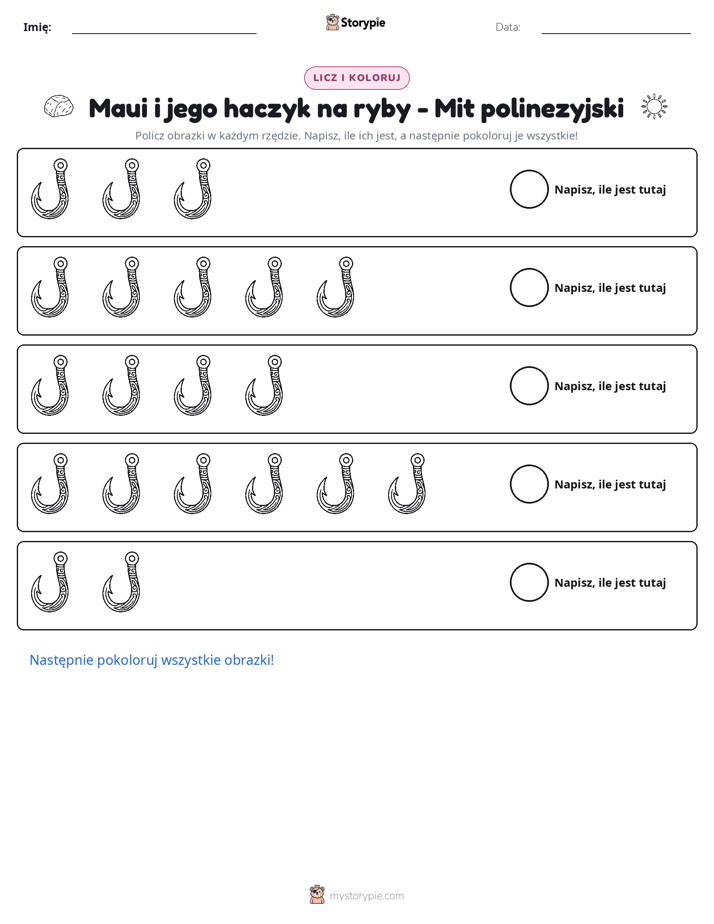 Liczenie i Kolorowanie