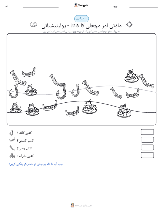 گنتی کا منظر