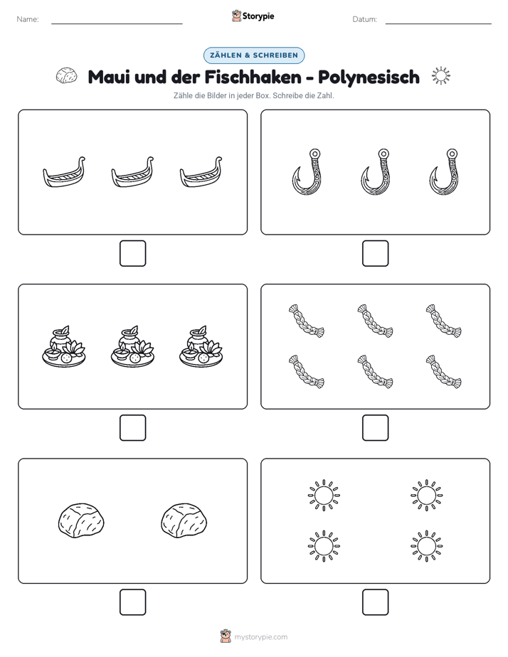 Zählen & Schreiben