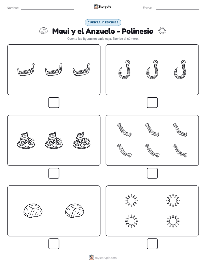 Cuenta y Escribe