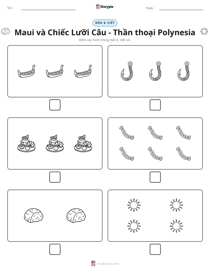 Đếm & Viết