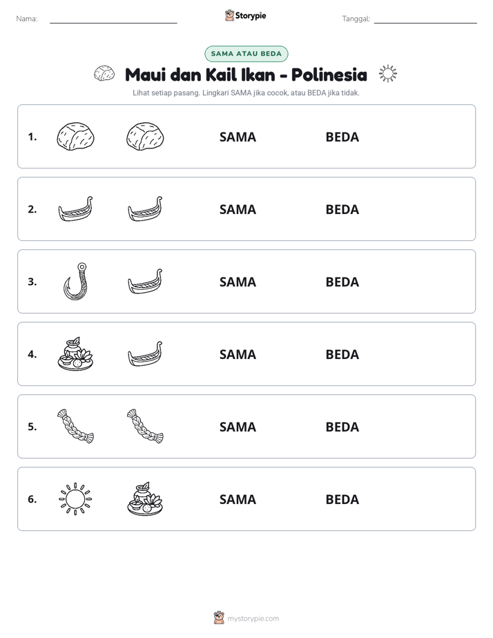Sama atau Berbeda