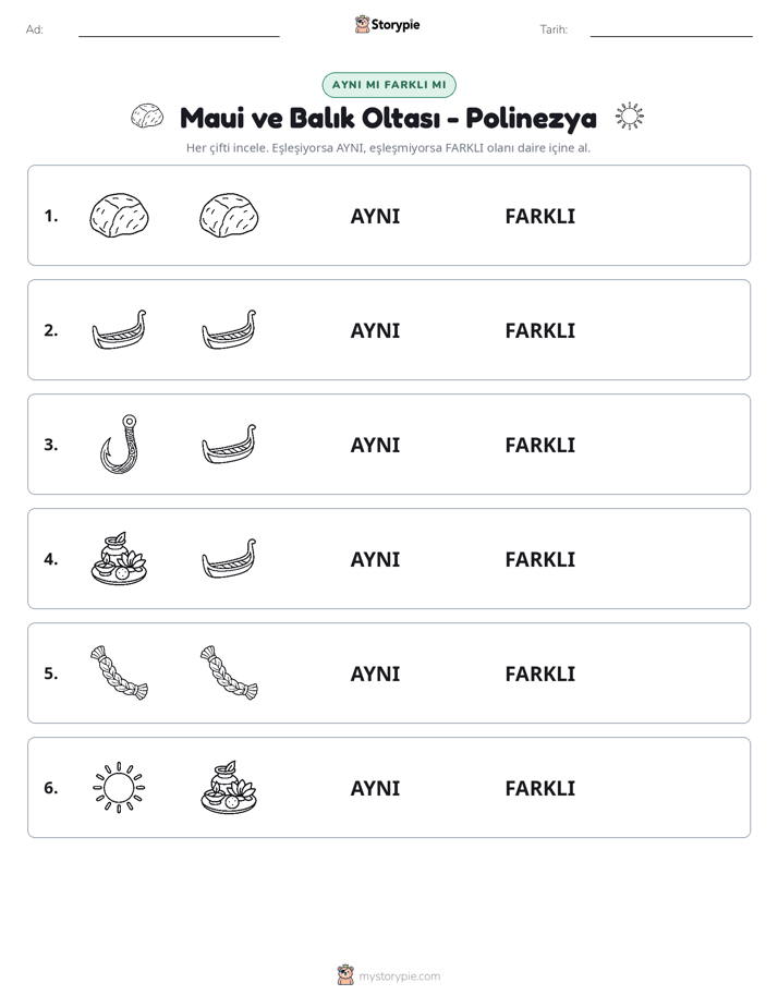 Aynı mı Farklı mı