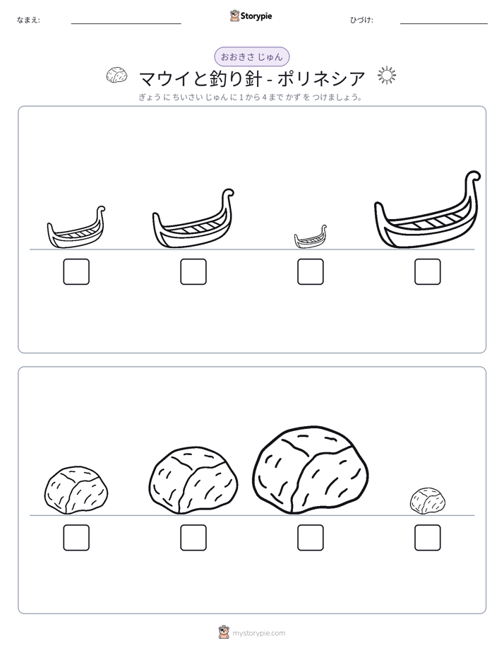 サイズ順