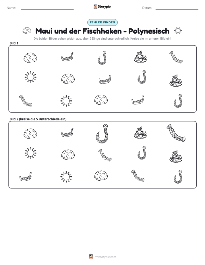Finde den Unterschied