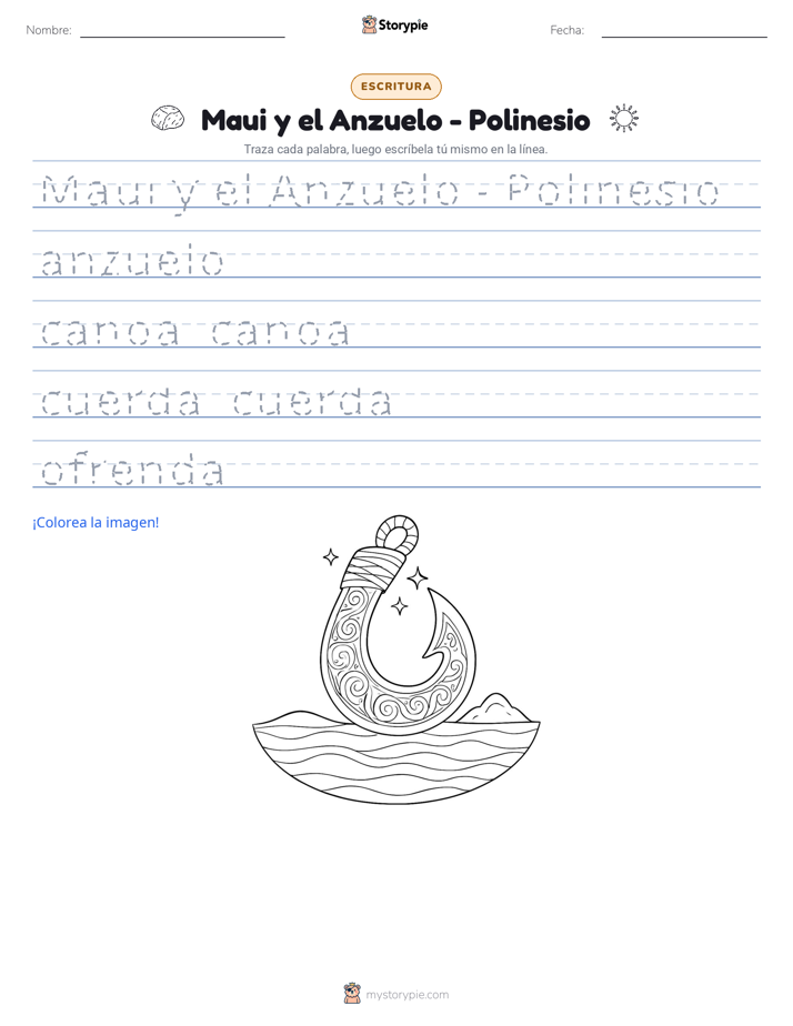 Práctica de Escritura