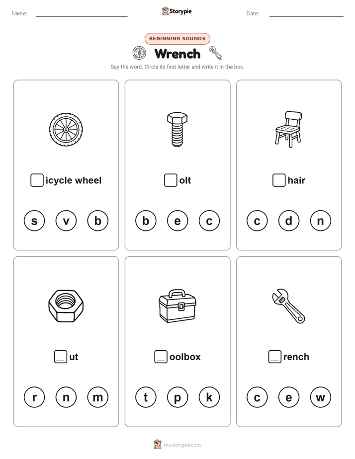 Beginning Sounds