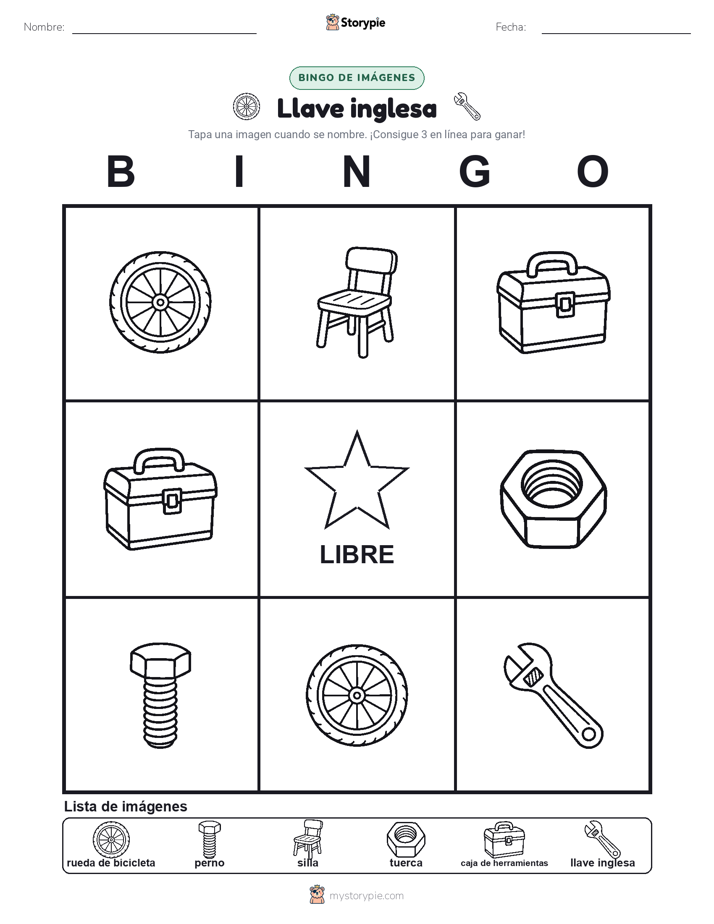 Bingo de Imágenes