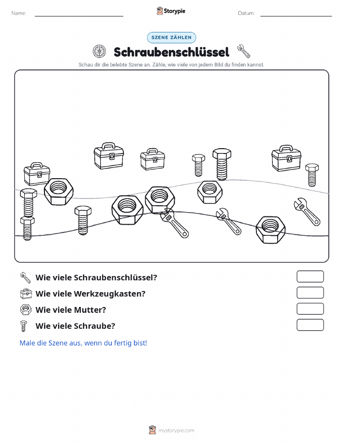 Zähl-Szene