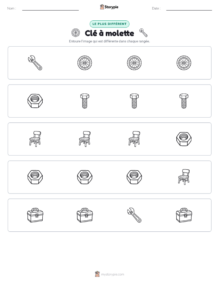 Celui qui ne correspond pas