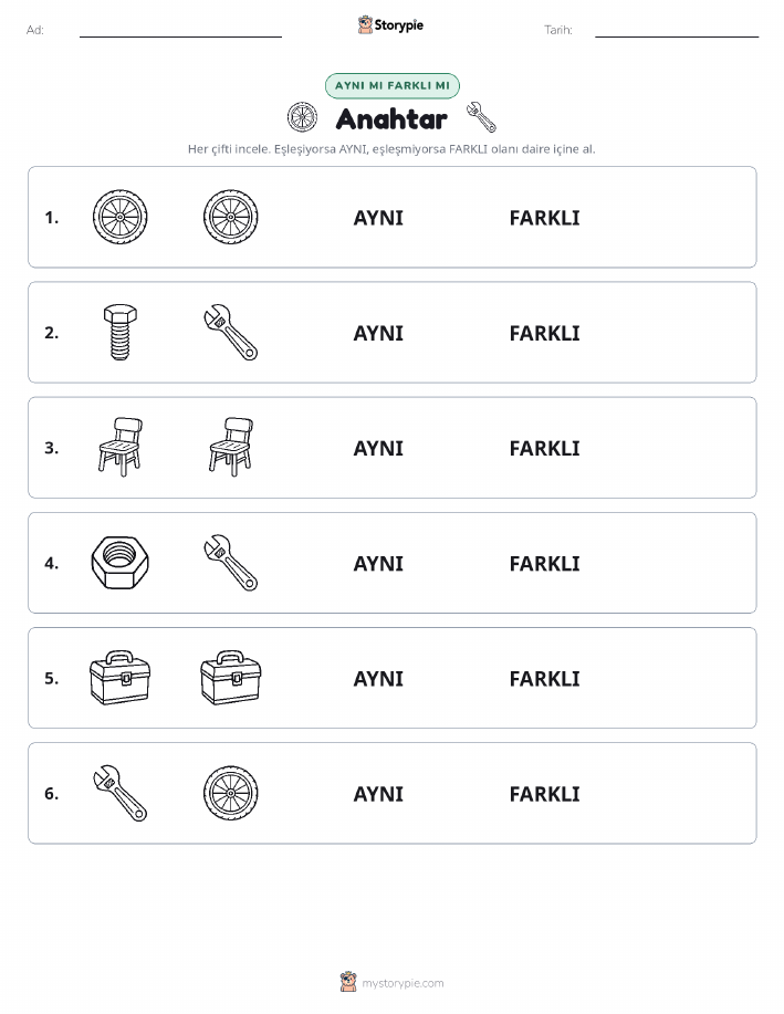 Aynı mı Farklı mı