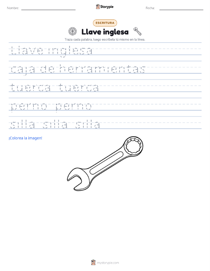 Práctica de Escritura