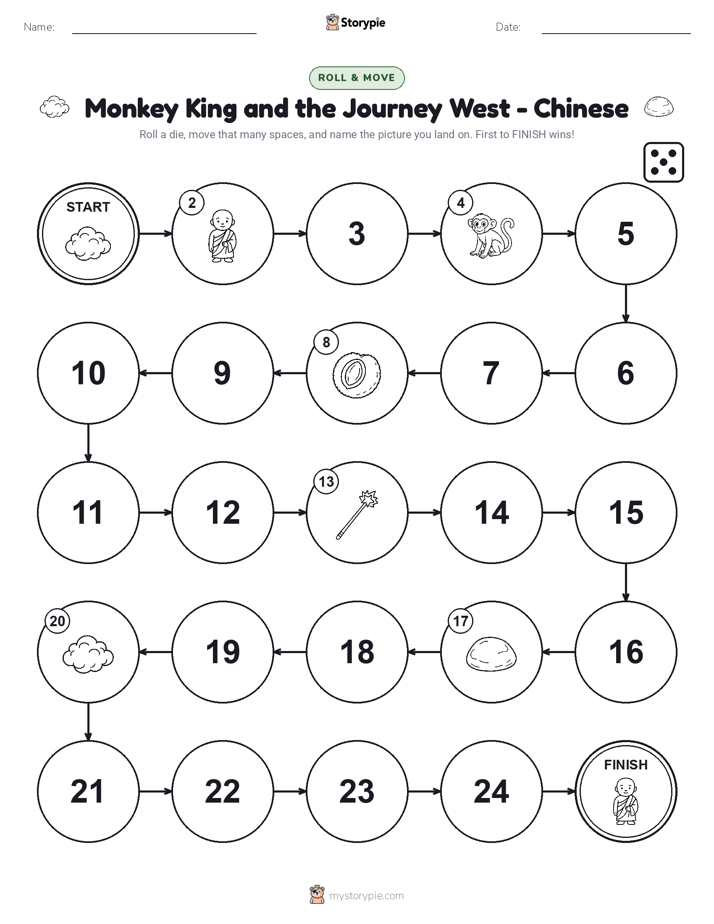 Roll & Move Game