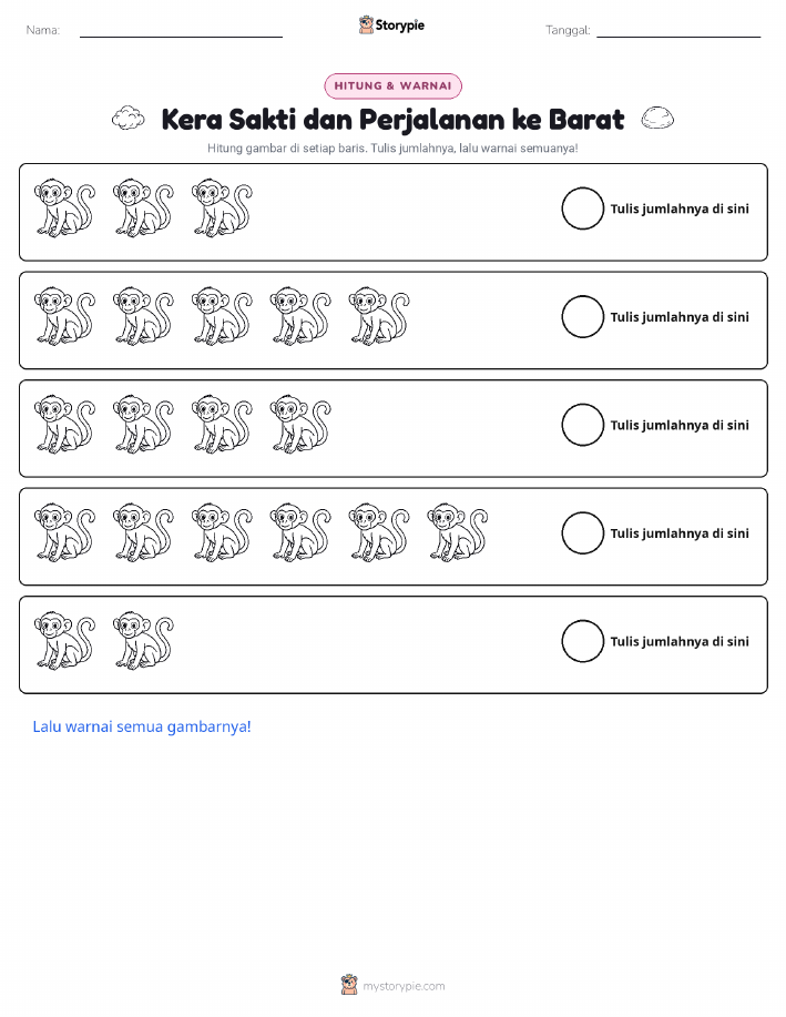 Hitung & Warnai