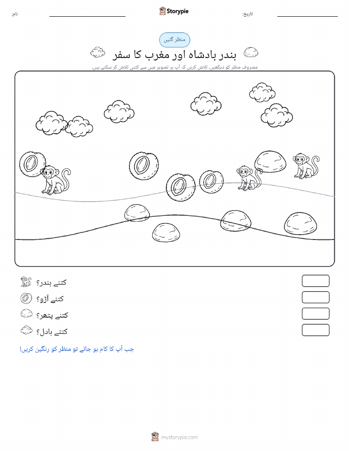 گنتی کا منظر