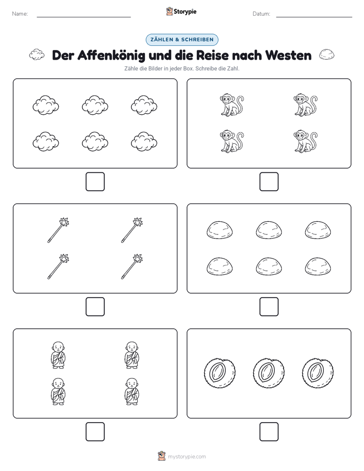 Zählen & Schreiben