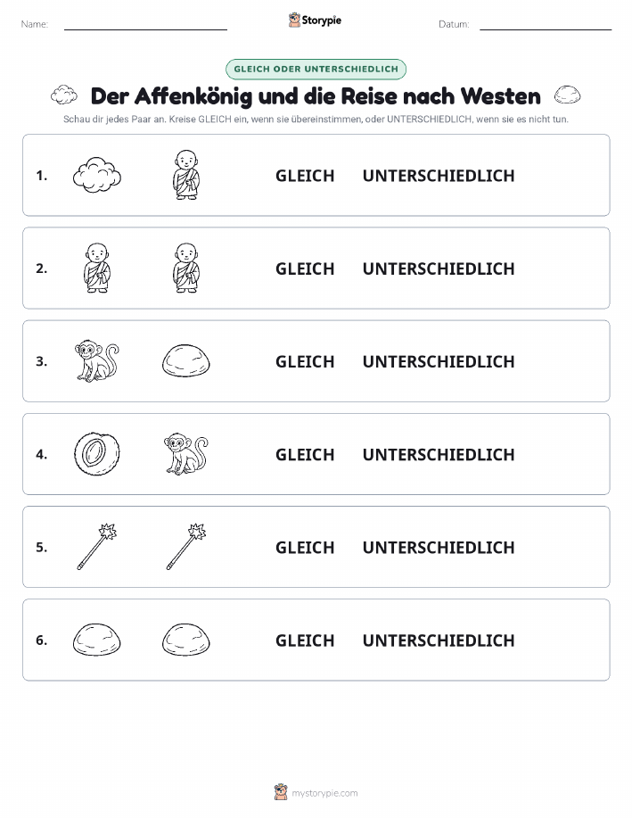 Gleich oder Anders