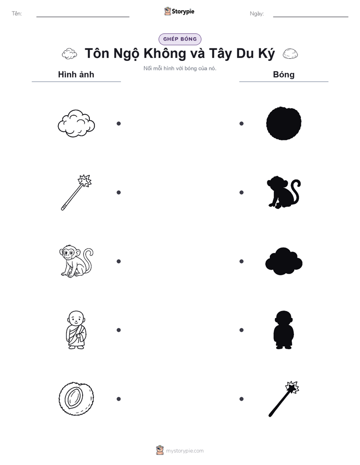Ghép Hình Bóng