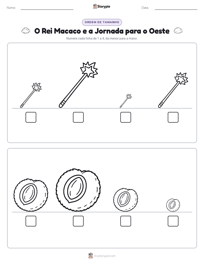 Ordem de Tamanho