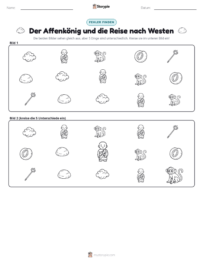 Finde den Unterschied