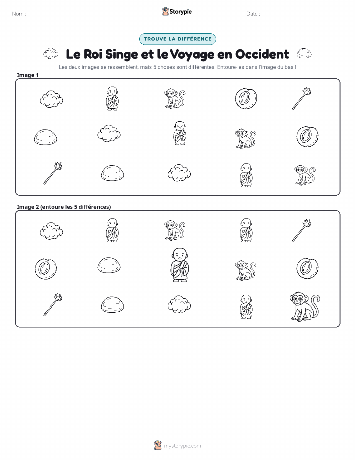 Trouvez les Différences