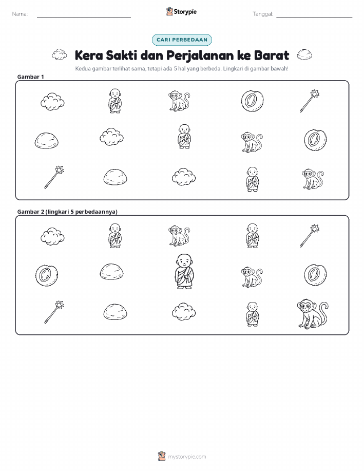 Temukan Perbedaannya