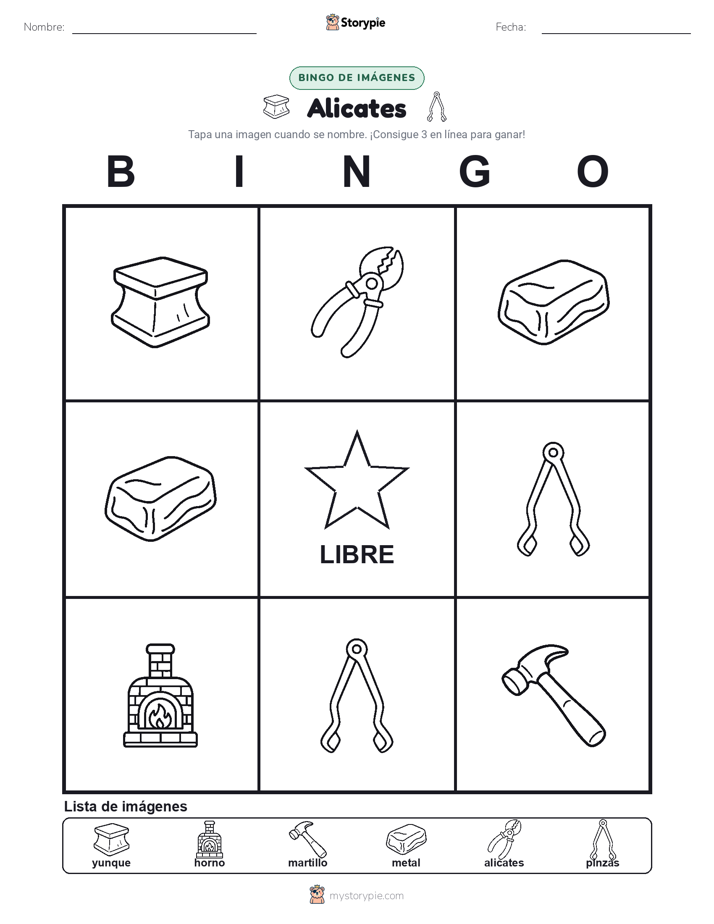 Bingo de Imágenes