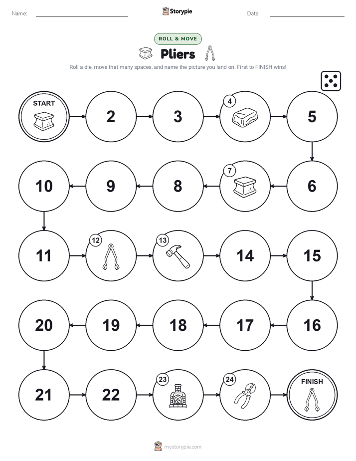 Roll & Move Game