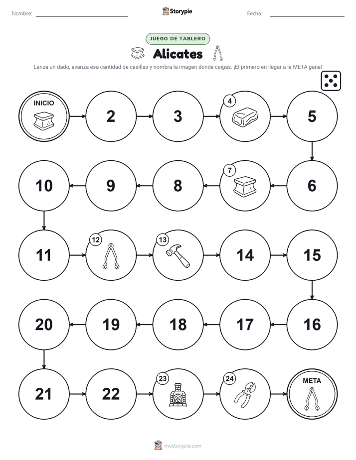 Juego de Rueda y Avanza
