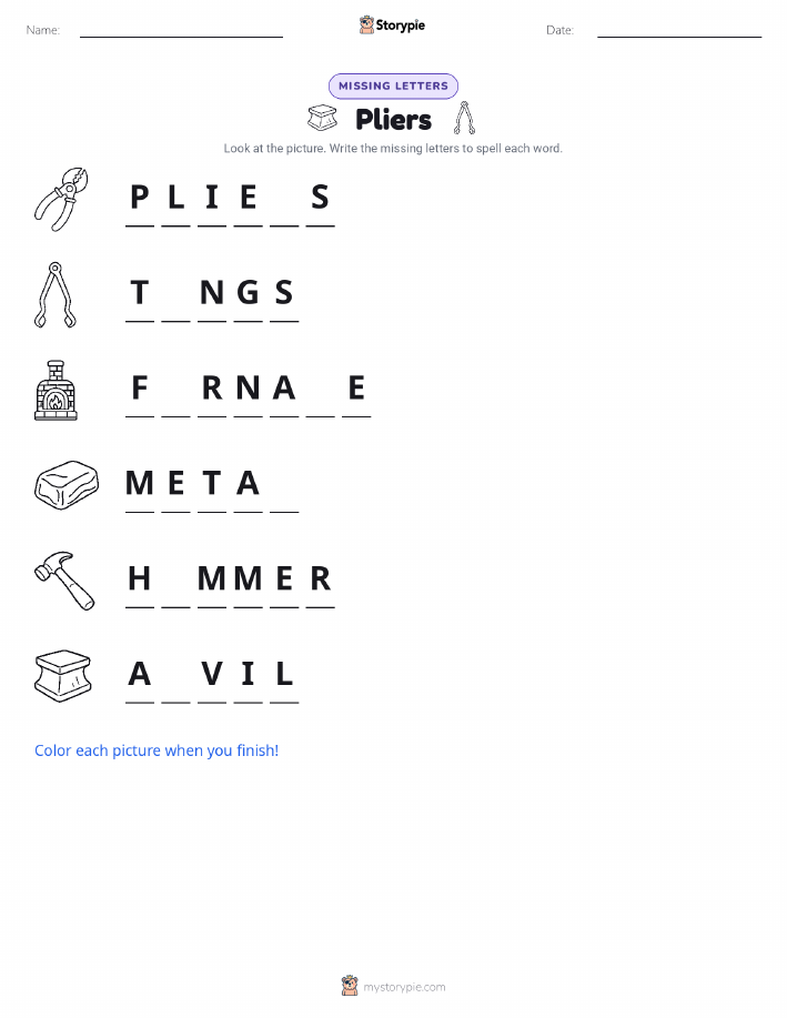 Missing Letters