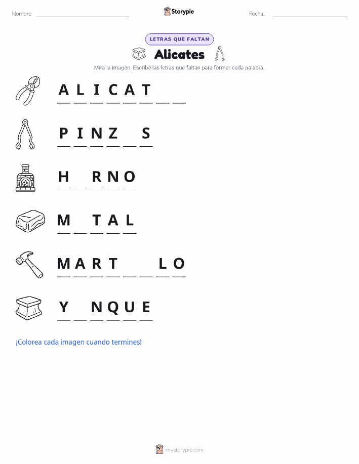 Letras Faltantes