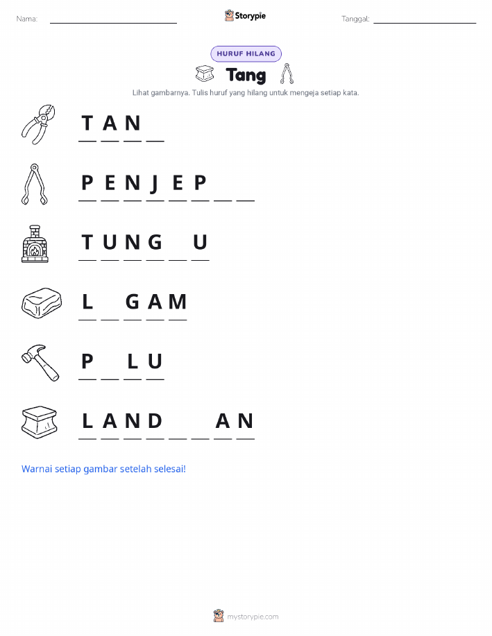 Huruf yang Hilang