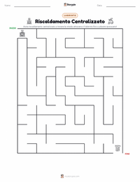 Anteprima della scheda stampabile di Riscaldamento Centralizzato