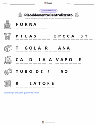 Anteprima della scheda stampabile di Riscaldamento Centralizzato