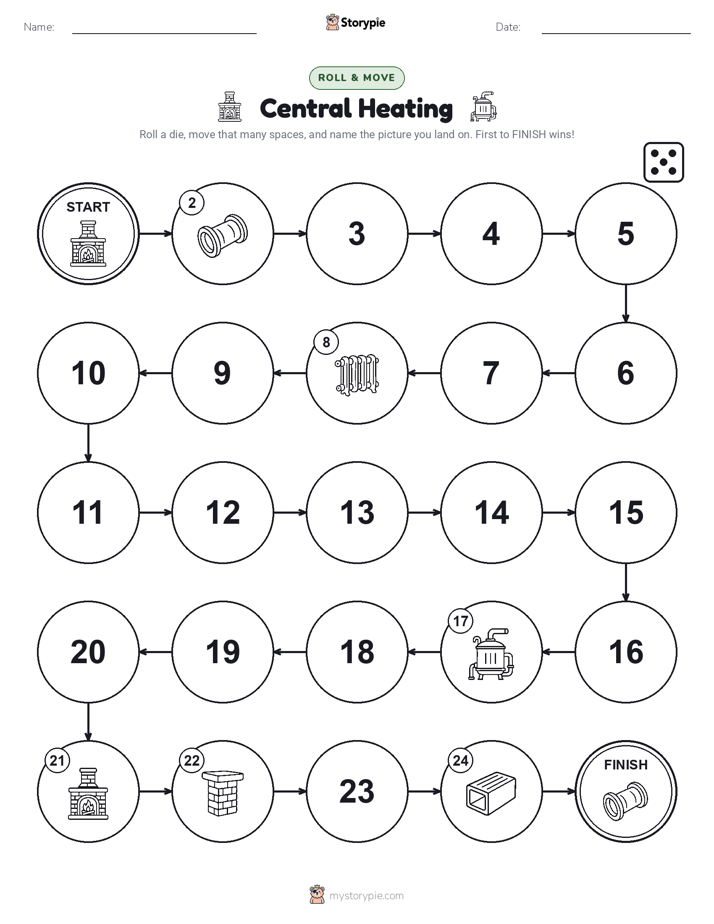 Roll & Move Game