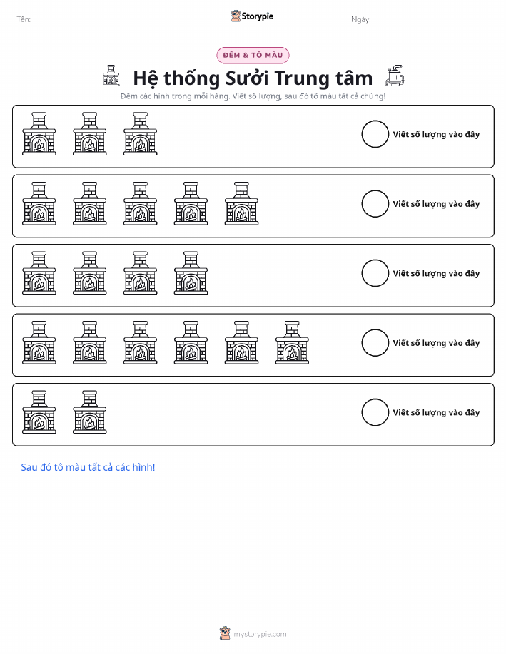 Đếm & Tô Màu