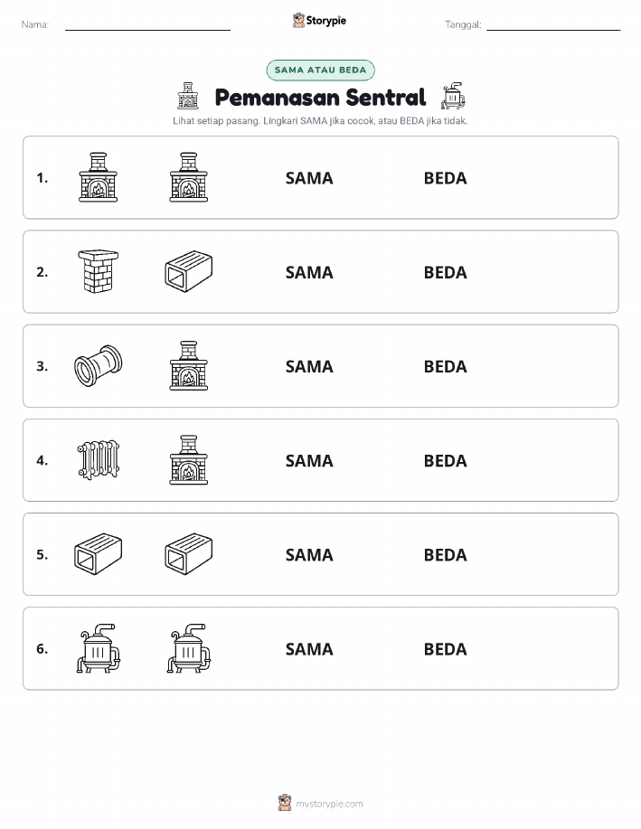 Sama atau Berbeda