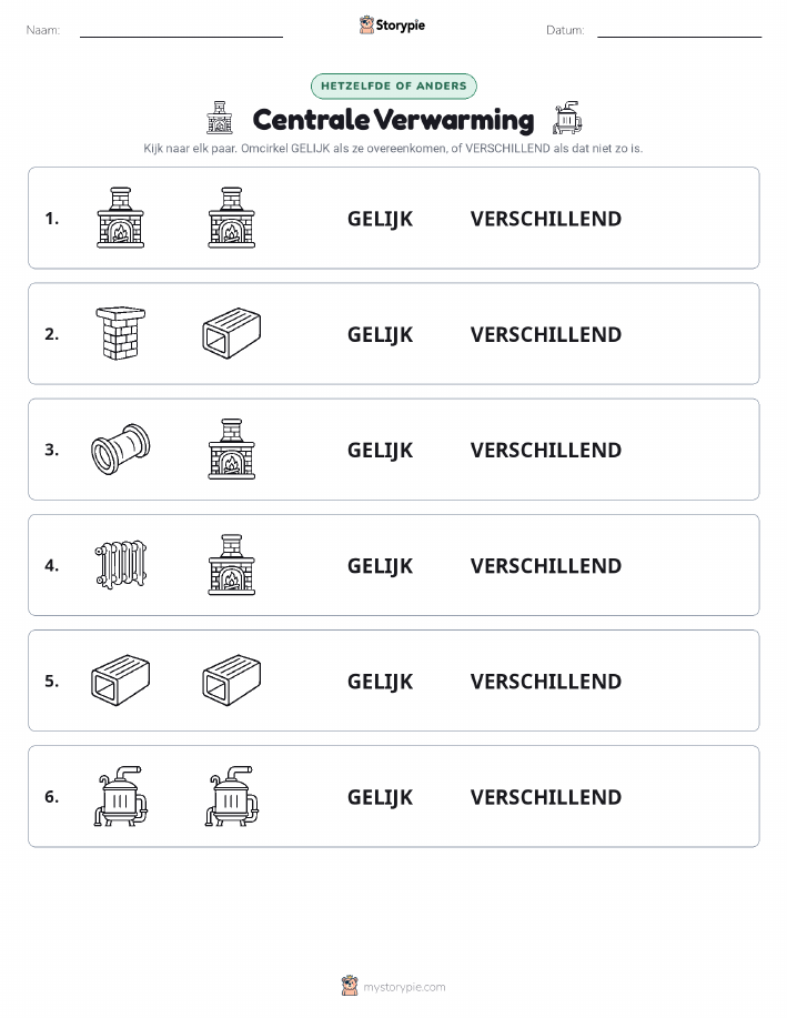 Zelfde of Verschillend