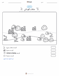 معاينة ورقة العمل القابلة للطباعة المثقاب الكهربائي