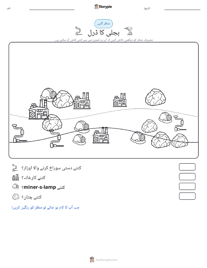 گنتی کا منظر