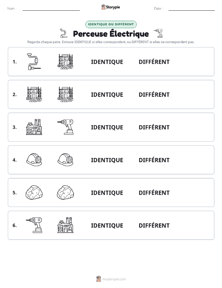 Identique ou Différent
