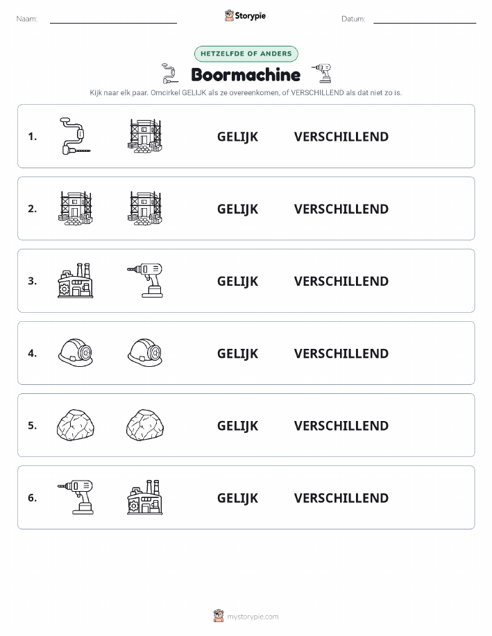 Zelfde of Verschillend
